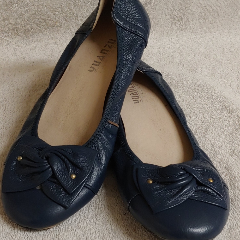 Leather flats from Japan sz.8.5